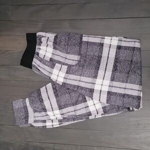 PINK Victoria's Secret Black and White Sleepwear Bottoms Size XS